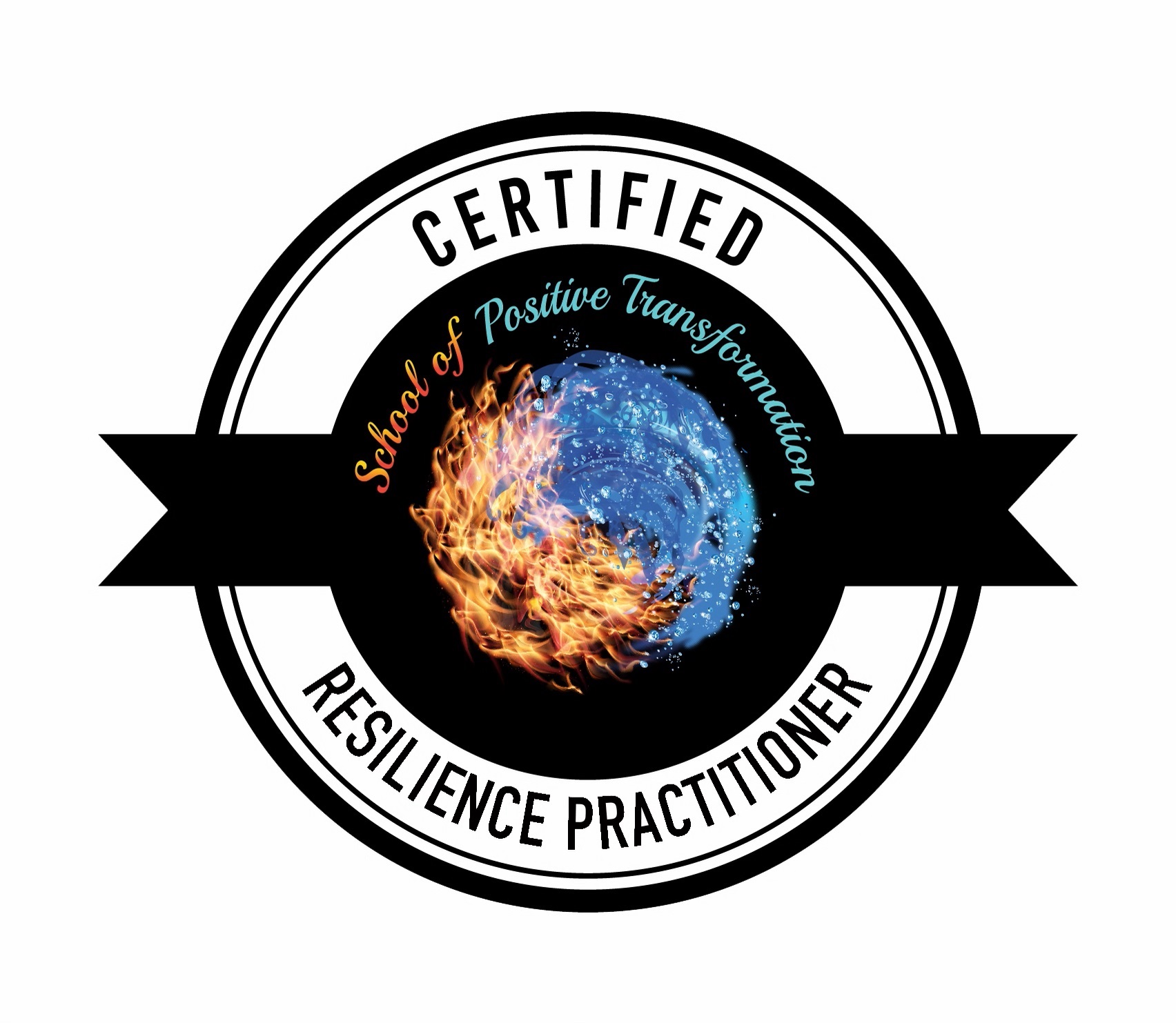 School of Positive Transformation Certified Resilience Practitioner logo