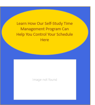 Time Management Self Study Program